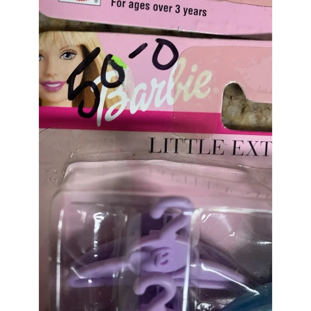 Mattel box writing